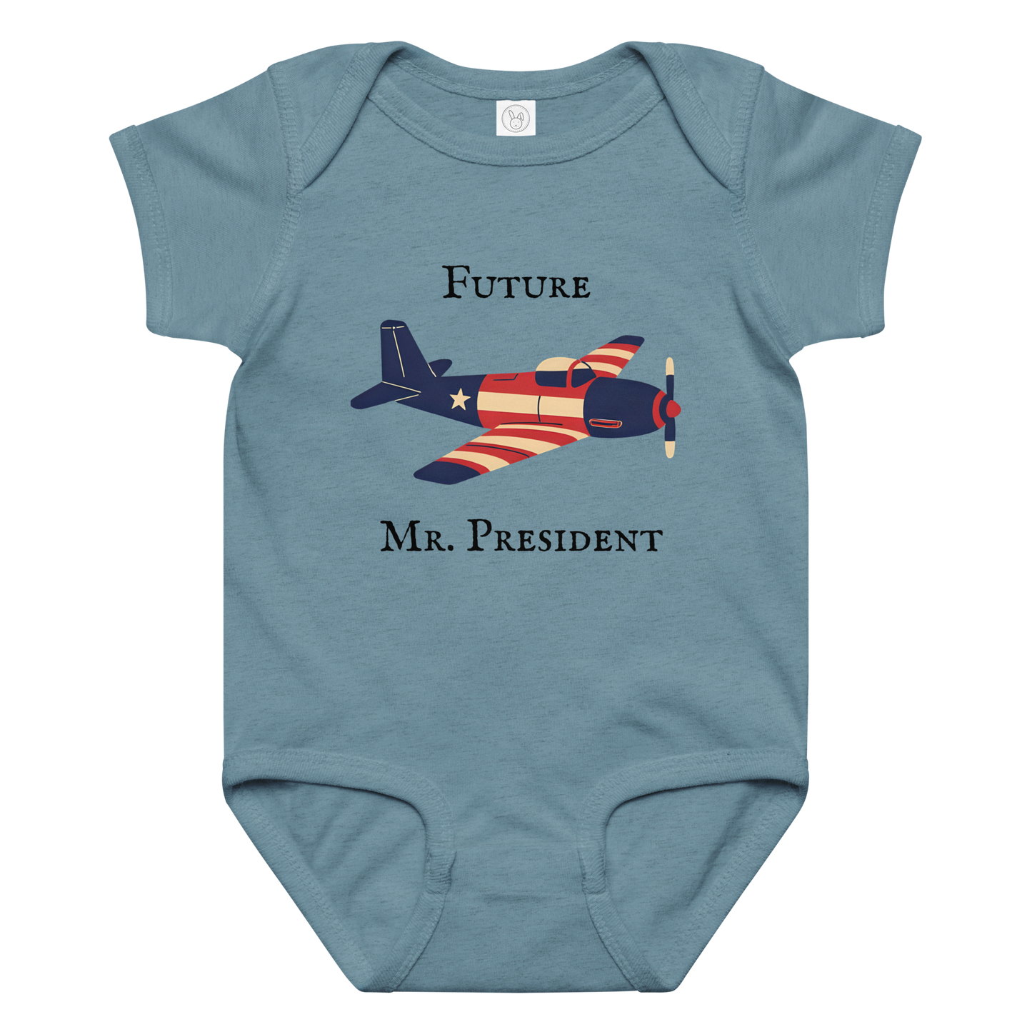"Future Mr. President" Baby Jersey Bodysuit