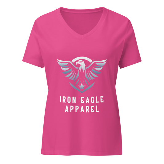 Iron Eagle Women’s Relaxed V-Neck T-Shirt