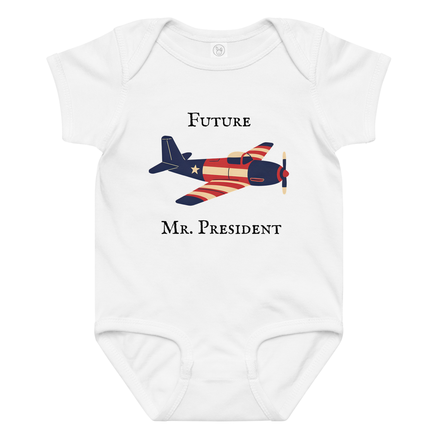 "Future Mr. President" Baby Jersey Bodysuit