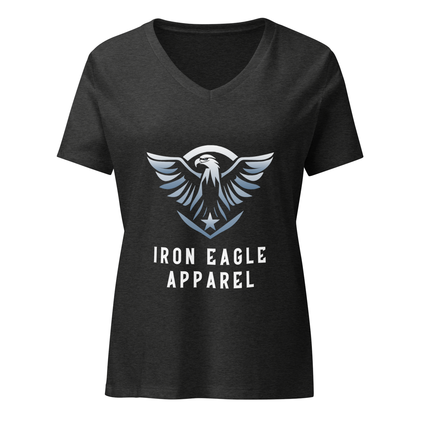 Iron Eagle Women’s Relaxed V-Neck T-Shirt